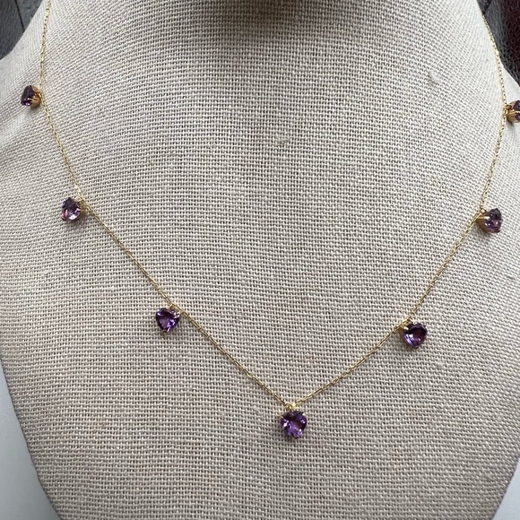 Amethyst necklace - Picture 4 of 5
